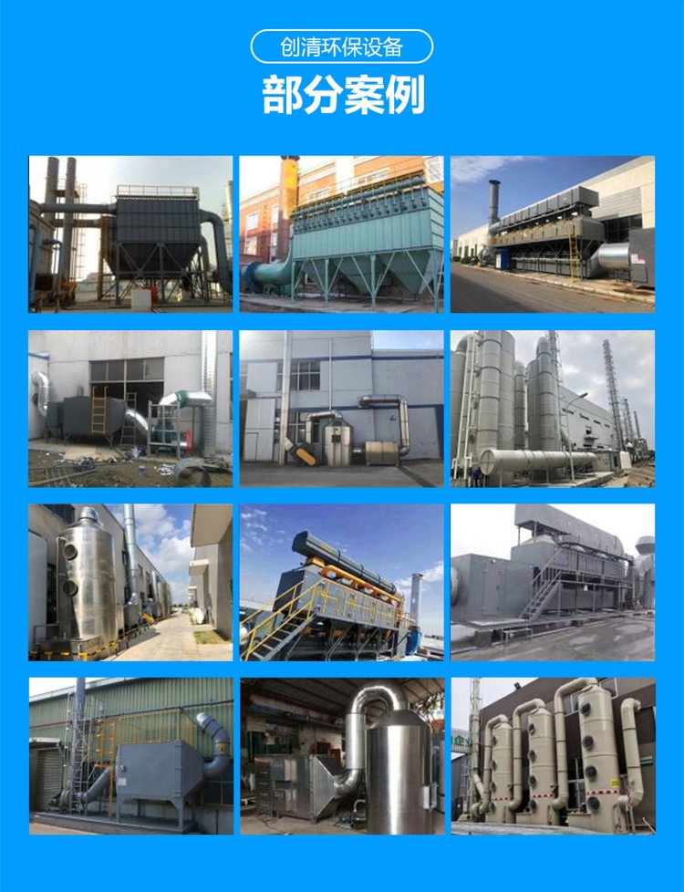 部分化工廢氣處理案例